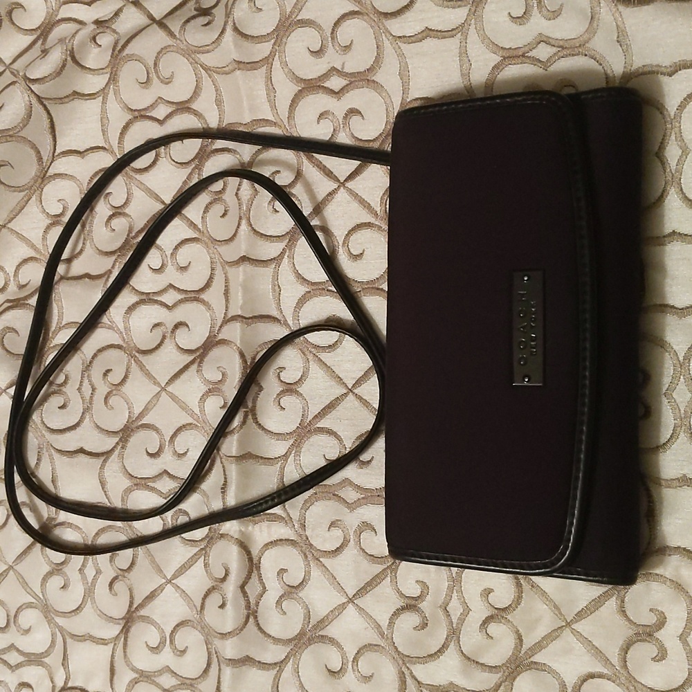 Coach Crossbody wallet in black
